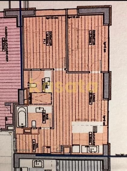 Fabrica de Glucoza. Apartament 3 camere  One High District  Luminos